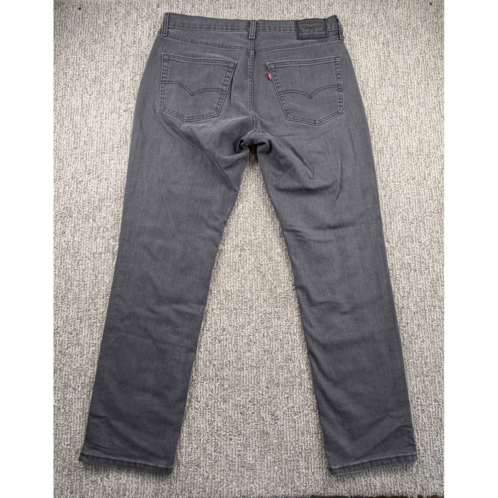Levi's 541 Athletic Taper Jeans Mens 36x34* Gray Charcoal Denim Pants - Picture 3 of 7